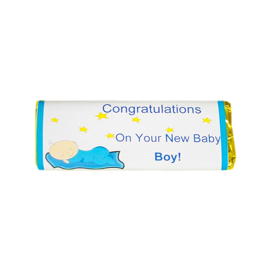 congratulations on baby candy bar