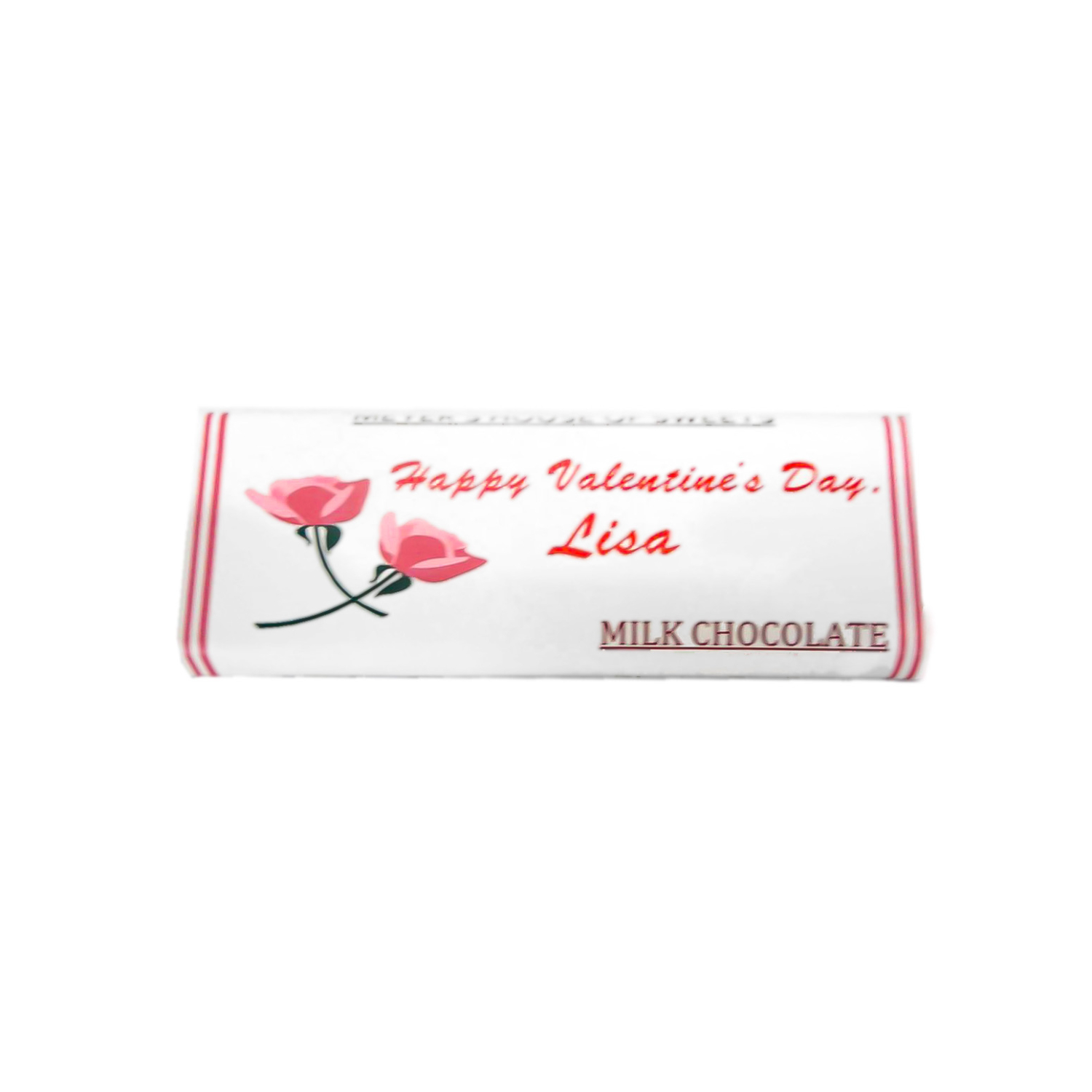 personalized valentine’s candy bar