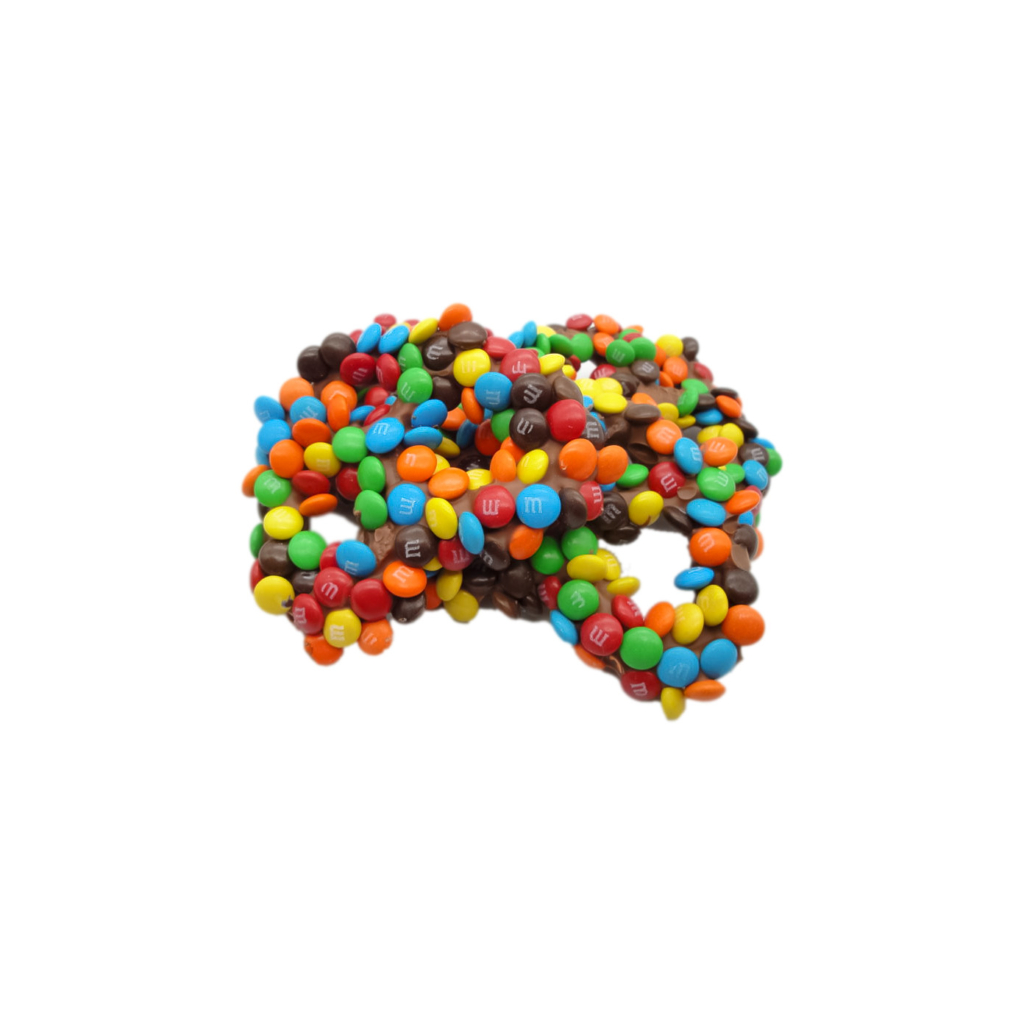 M & M Chocolate Covered Pretzels Meyers House of Sweets