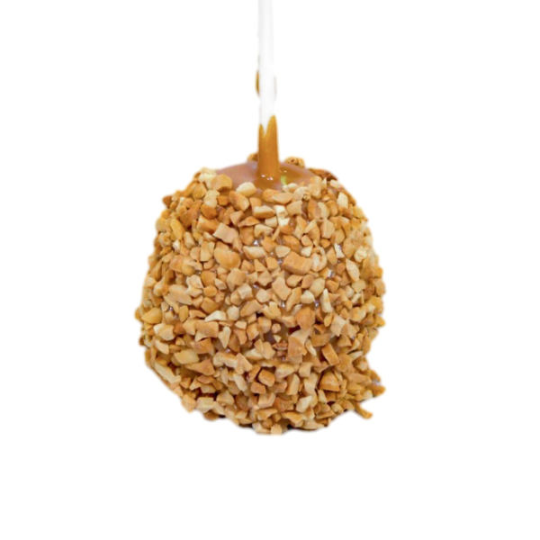 caramel peanut apple