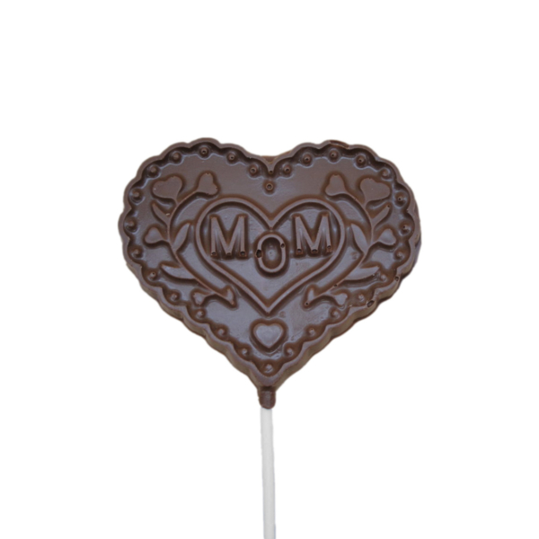 mom heart lollipop