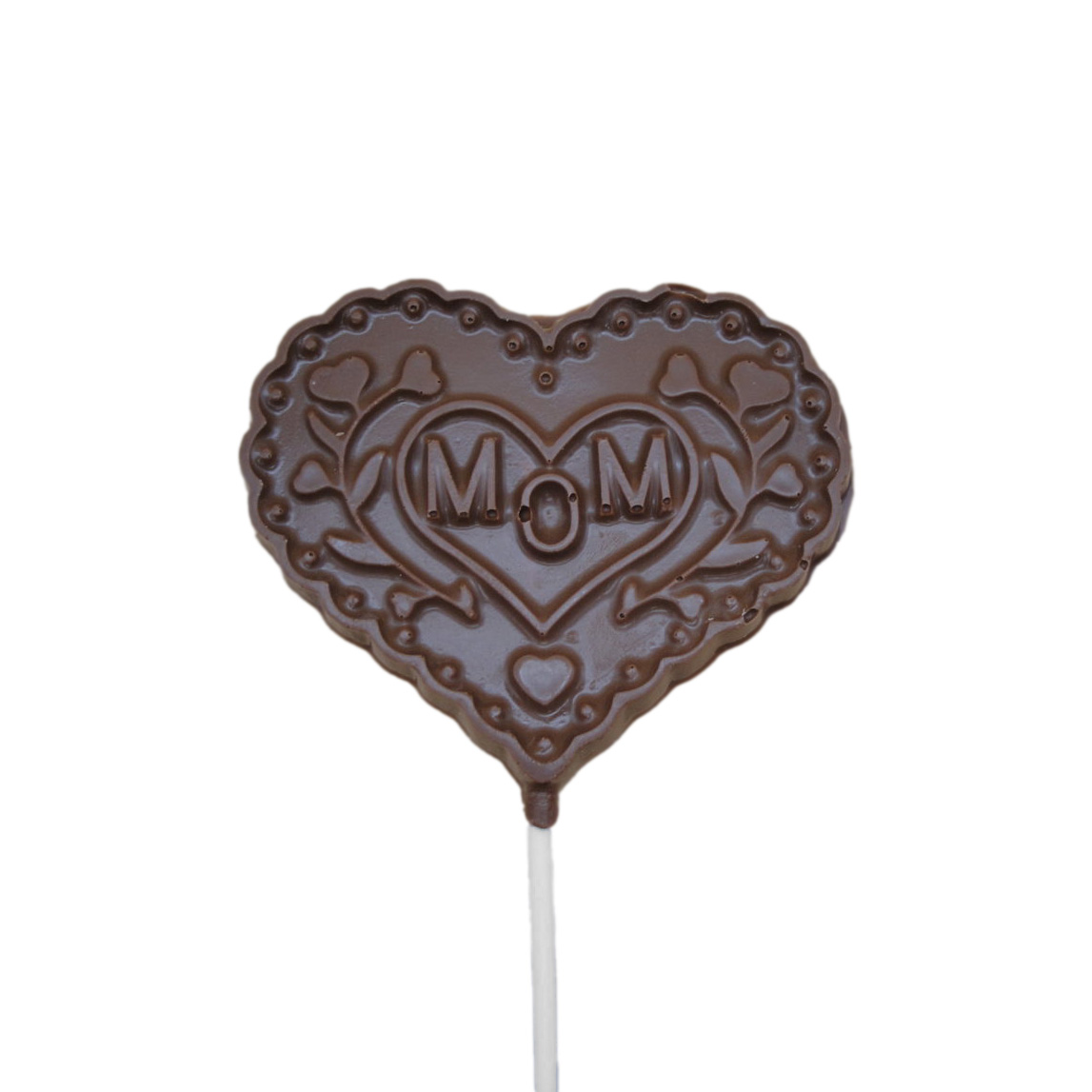 mom heart lollipop