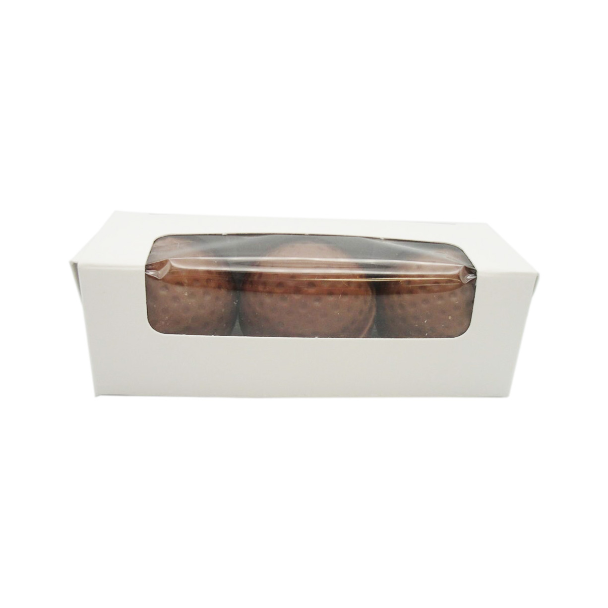sleeve of chocolate golf balls 2
