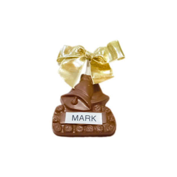 wedding bell place setting